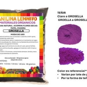 Anilina Orgánica color Grosella (barny camote)