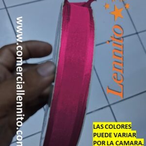 Cinta Organza de 2.5cm x 100yds color fucsia