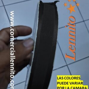Cinta Organza de 2.5cm x 100yds color Negro