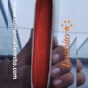 Cinta Organza de 1.5cm x 100yds color Rojo