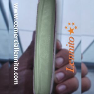 Cinta Organza de 1.5cm x 100yds color Verde Agua