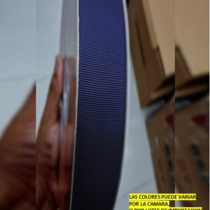 Cinta Borlon de 1.5cm x 100yds color Azul Marino