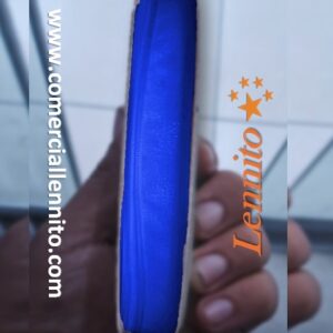 Cinta Organza de 1.5cm x 100yds color Azulino