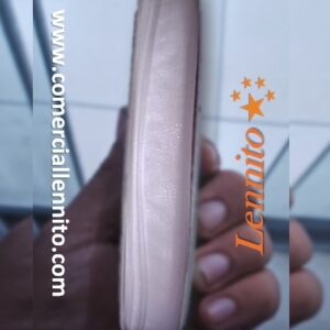 Cinta Organza de 1.5cm x 100yds color Blanco