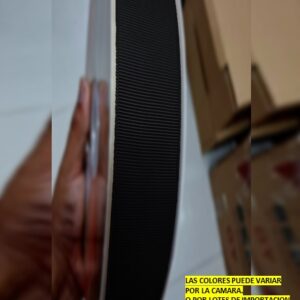 Cinta Borlón de 1.5cm x 100yds color Negro