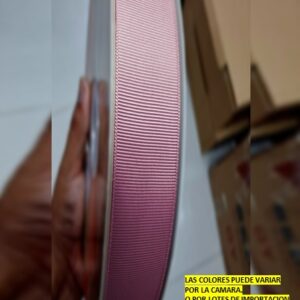 Cinta Borlon de 1.5 cm x 100yds color Palo Rosa