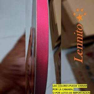 Cinta Borlón de 1cm x 100yds color Fucsia