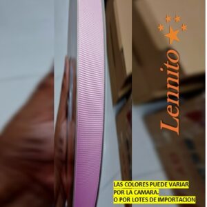 Cinta Borlón de 1 cm x 100yds color Rosado