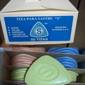 TIZA TRIANGULO MARCA "S"-SATRE- COSTURA