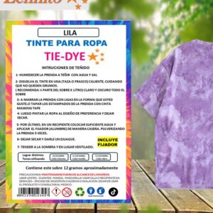 Tie-dye Anilina para Ropa color Lila