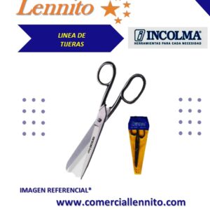 Tijera costura liviano plomo 6" INCOLMA