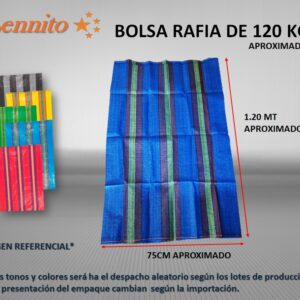 Bolsa de Rafia Costal de 120 kg Aprox para bultos
