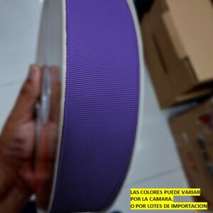 Cinta Borlon de 4cm x 100yds color Morado