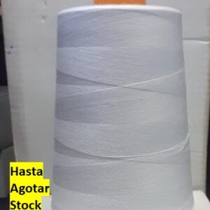 hilo x unid 40/2 x 5000yds para coser color blanco