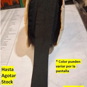 cinta Elástico Poliéster microfibra de 2cm militar noche Por metros