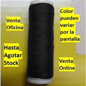 hilo pequeño de 90 mts color negro