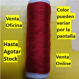 hilo pequeño de 90 mts color rojo