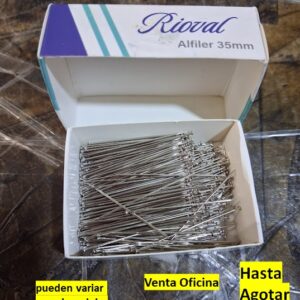 alfiler sin cabeza o camisero clásico x unidad