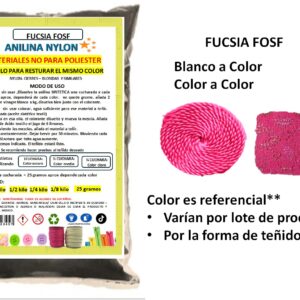 Anilina Para Nylon color fucsia fosf