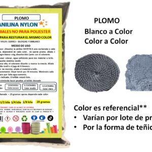 Anilina Para Nylon color Plomo